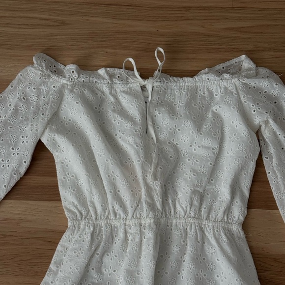 Revolve Superdown Valeria Flare Dress in White Size Small - Picture 5 of 10